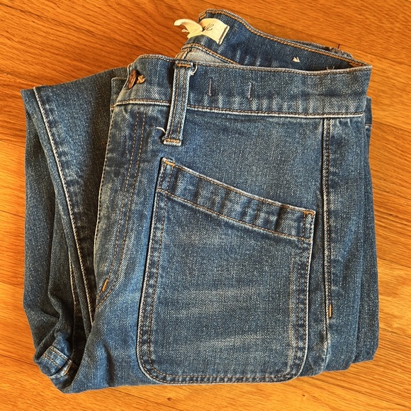 Classic Straight Full-Length Jeans in Marfield Wash: Surplus Pocket Edition 25 - Picture 6 of 16